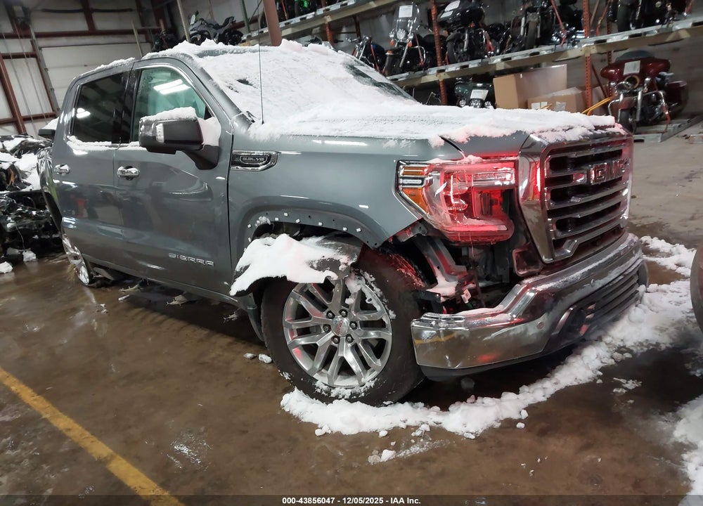 2021 GMC SIERRA 1500 4WD  SHORT BOX SLT VIN: 3GTU9DED1MG303428