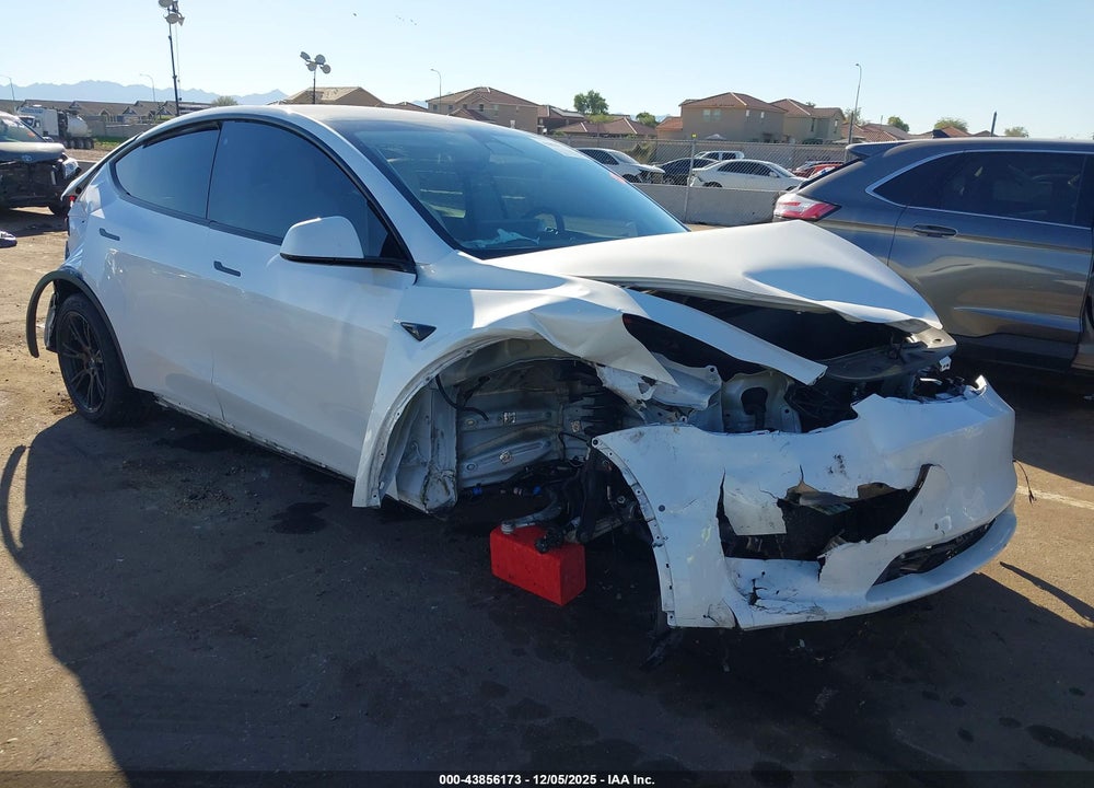 2020 TESLA MODEL Y LONG RANGE DUAL MOTOR ALL-WHEEL DRIVE VIN: 5YJYGDEE1LF035310