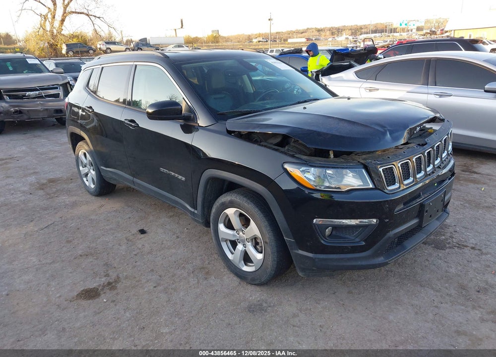 2018 JEEP COMPASS LATITUDE 4X4 VIN: 3C4NJDBB6JT232521