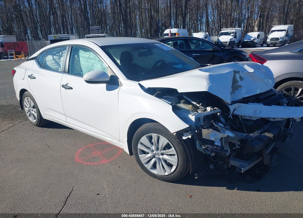 2024 NISSAN SENTRA S XTRONIC CVT VIN: 3N1AB8BV5RY244433