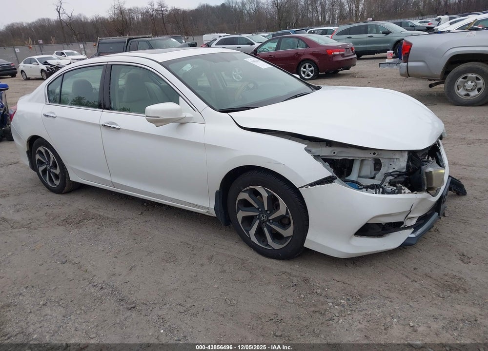2016 HONDA ACCORD EX-L V-6 VIN: 1HGCR3F82GA000458