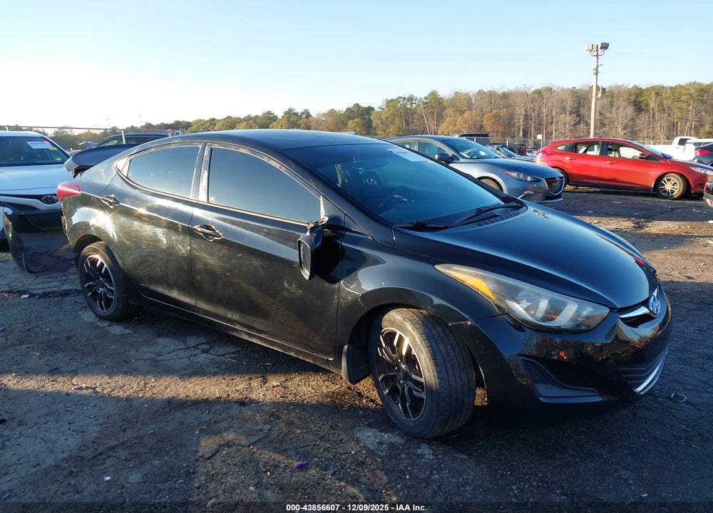 2016 HYUNDAI ELANTRA SE VIN: KMHDH4AE8GU475017
