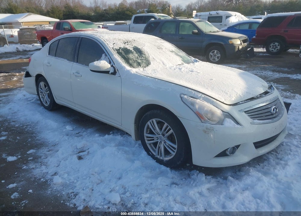 2013 INFINITI G37X VIN: JN1CV6AR8DM758457