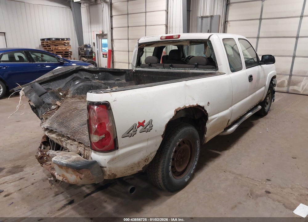 2006 CHEVROLET SILVERADO 1500 WORK TRUCK VIN: 1GCEK19V66Z210336