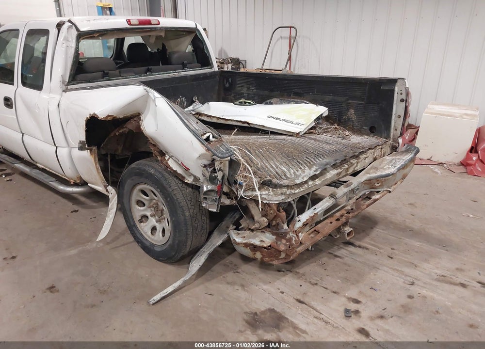 2006 CHEVROLET SILVERADO 1500 WORK TRUCK VIN: 1GCEK19V66Z210336