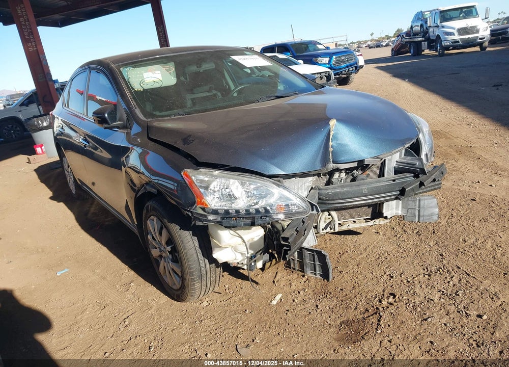 2014 NISSAN SENTRA SV VIN: 1N4AB7AP9EN855430