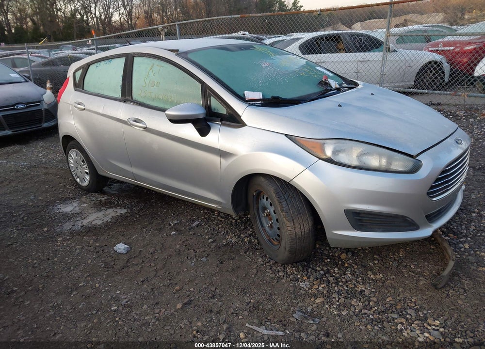 2015 FORD FIESTA S VIN: 3FADP4TJ4FM138726