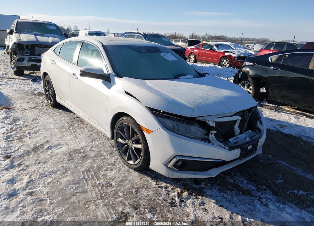 2021 HONDA CIVIC EX-L VIN: 19XFC1F78ME001194