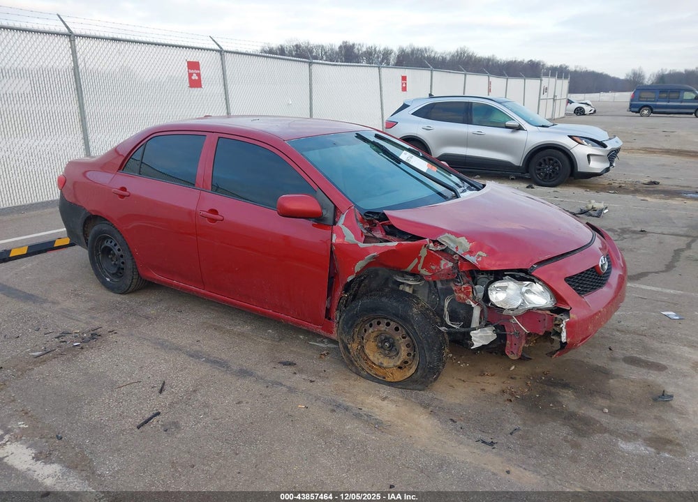 2009 TOYOTA COROLLA LE VIN: JTDBL40E099083103