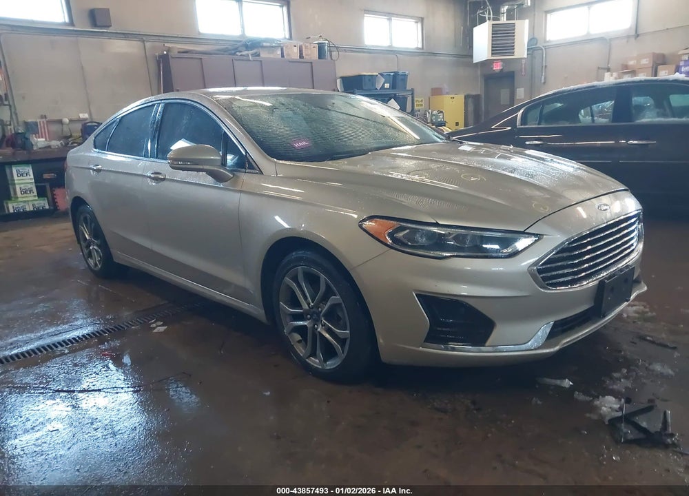 2019 FORD FUSION SEL VIN: 3FA6P0CD5KR238357