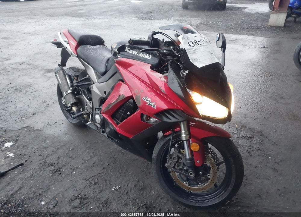 2011 KAWASAKI ZX1000 G VIN: JKAZXCG15BA000232