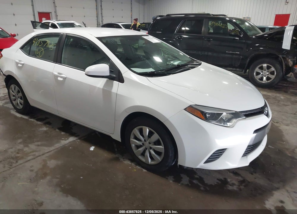 2015 TOYOTA COROLLA LE VIN: 2T1BURHE9FC448575