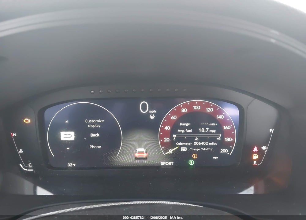 2024 HONDA CIVIC TYPE R VIN: JHMFL5G44RX002795