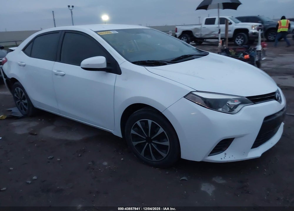 2016 TOYOTA COROLLA LE VIN: 5YFBURHE0GP419225