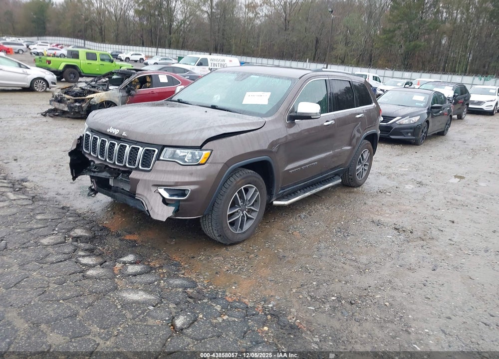 2019 JEEP GRAND CHEROKEE LIMITED 4X2 VIN: 1C4RJEBG1KC826627