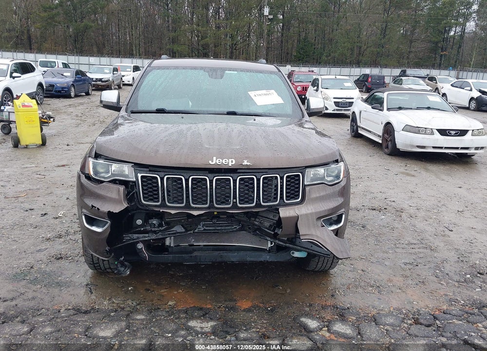 2019 JEEP GRAND CHEROKEE LIMITED 4X2 VIN: 1C4RJEBG1KC826627