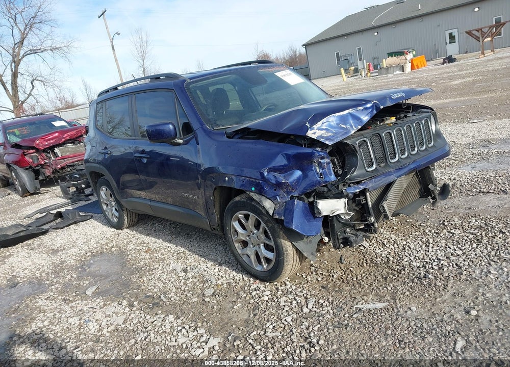 2017 JEEP RENEGADE LATITUDE FWD VIN: ZACCJABB2HPG66345