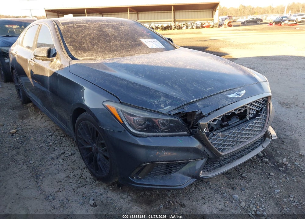 2018 GENESIS G80 3.3T SPORT VIN: KMHGN4JB7JU232978