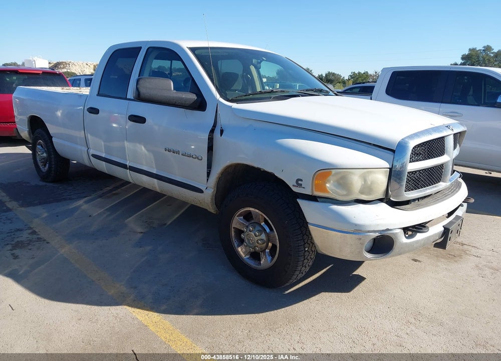 2005 DODGE RAM 2500 SLT/LARAMIE VIN: 3D7KR28C75G784436