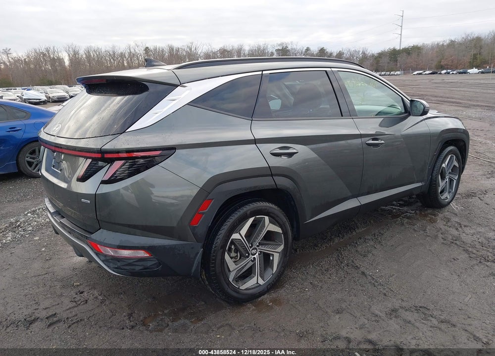 2022 HYUNDAI TUCSON LIMITED VIN: 5NMJECAE0NH103184