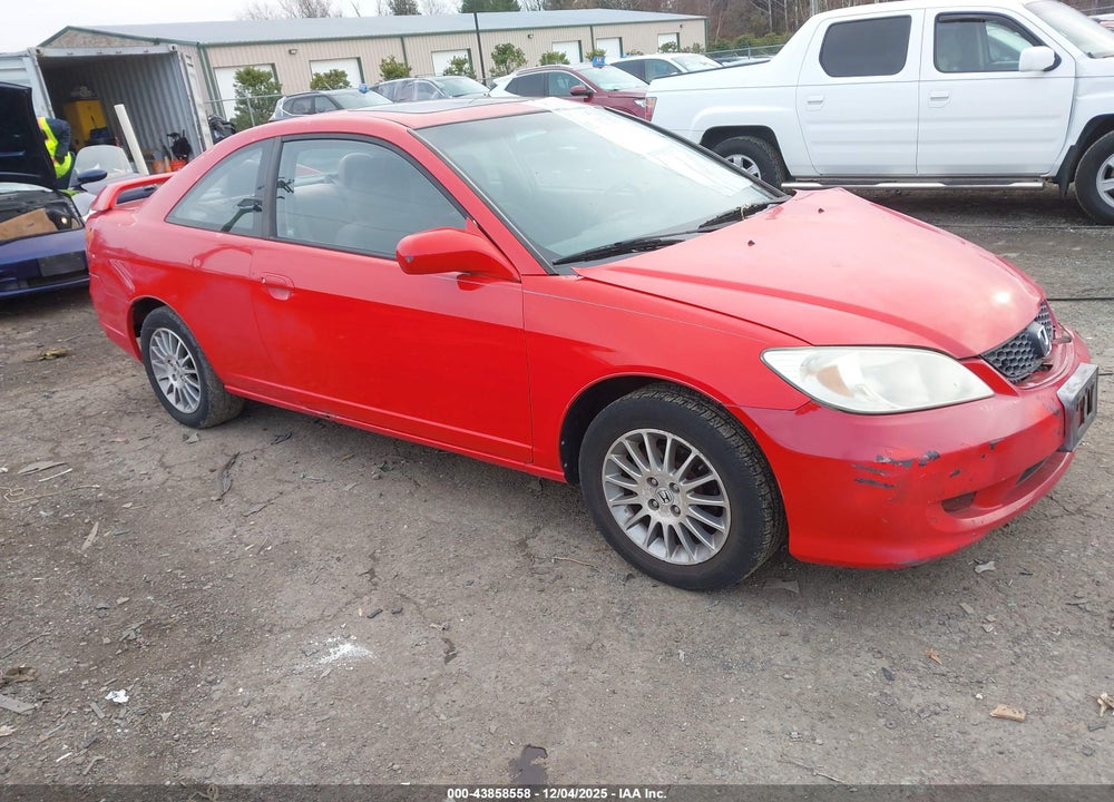 2005 HONDA CIVIC EX VIN: 1HGEM22965L011111