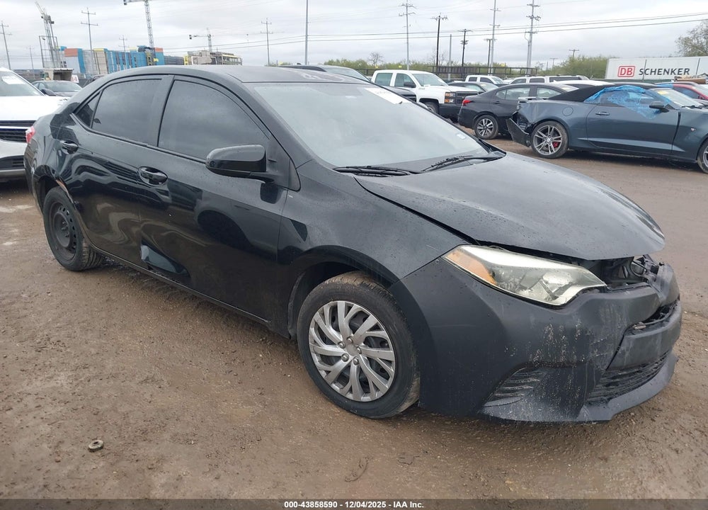 2015 TOYOTA COROLLA LE VIN: 5YFBURHE4FP314248
