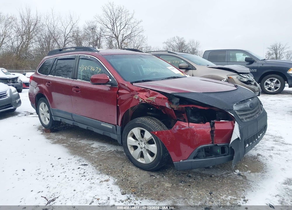 2012 SUBARU OUTBACK 2.5I PREMIUM VIN: 4S4BRCCC9C3291148