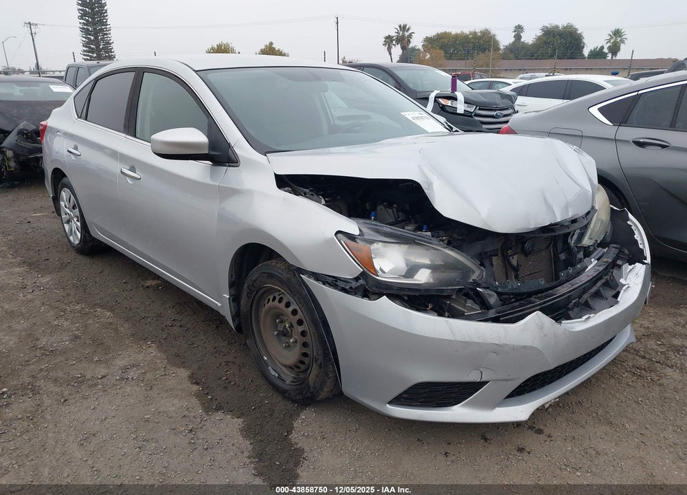 2016 NISSAN SENTRA S VIN: 3N1AB7AP1GY314147