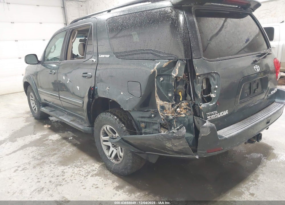 2007 TOYOTA SEQUOIA LIMITED V8 VIN: 5TDBT48A67S286612