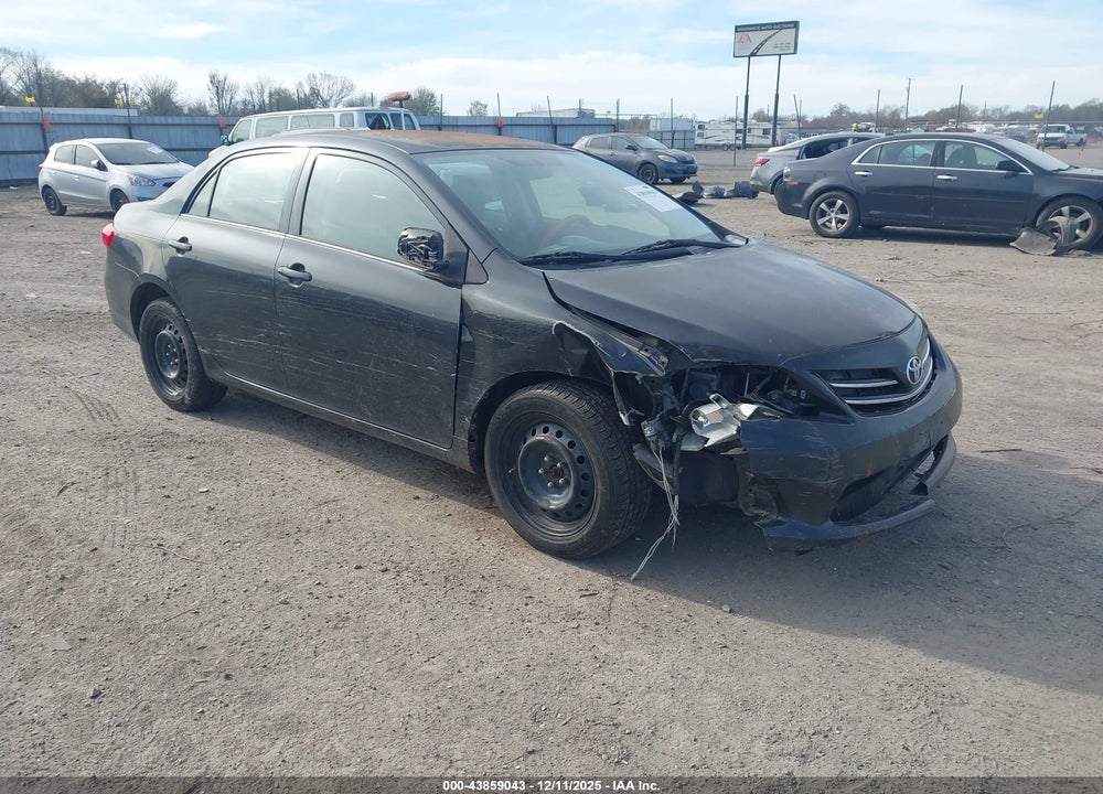 2013 TOYOTA COROLLA LE VIN: 5YFBU4EE9DP105527