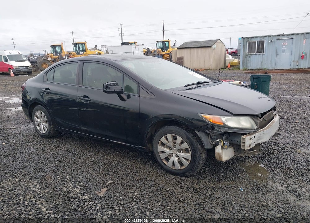 2012 HONDA CIVIC LX VIN: JHMFB2F54CS005924
