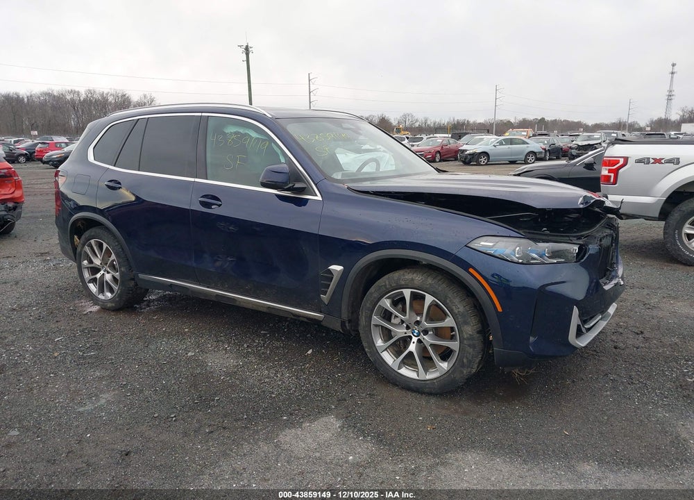 2025 BMW X5 XDRIVE40I VIN: 5UX23EU00S9W72676