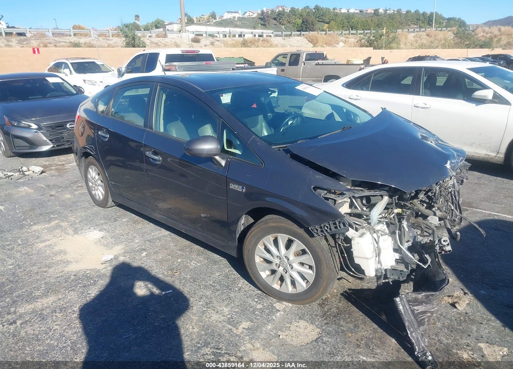 2012 TOYOTA PRIUS PLUG-IN ADVANCED VIN: JTDKN3DP7C3001555