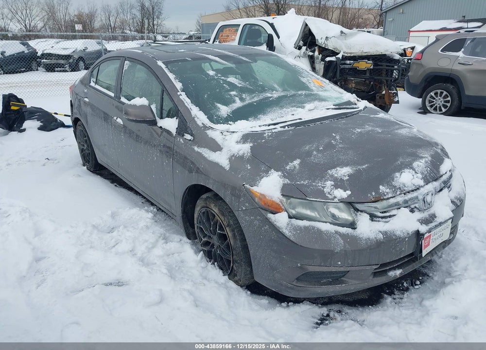 2012 HONDA CIVIC EX VIN: 19XFB2F86CE079148