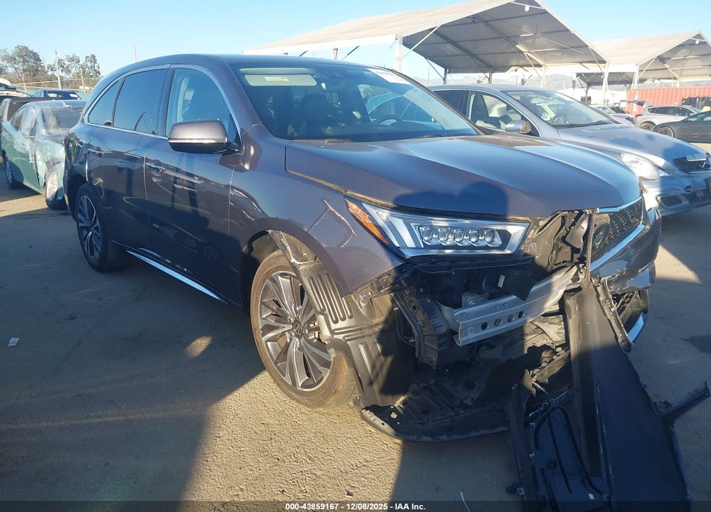 2020 ACURA MDX TECHNOLOGY PACKAGE VIN: 5J8YD3H50LL014512