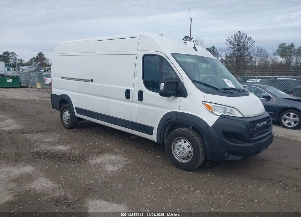 2023 RAM PROMASTER 2500 HIGH ROOF 159 WB VIN: 3C6LRVDG1PE578804