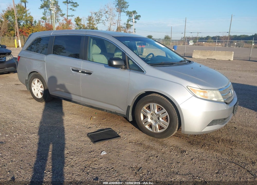 2013 HONDA ODYSSEY LX VIN: 5FNRL5H2XDB075524