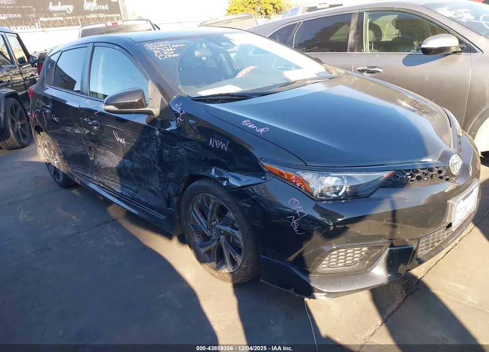 2017 TOYOTA COROLLA IM VIN: JTNKARJE5HJ550185