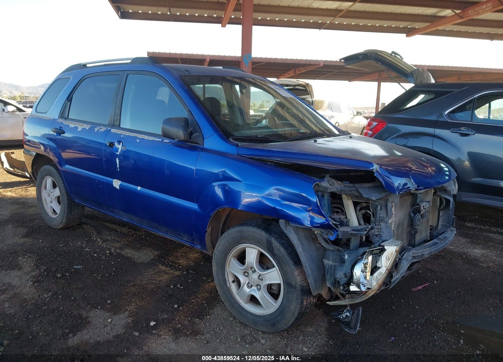 2007 KIA SPORTAGE LX VIN: KNDJF724377304209