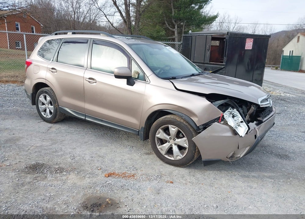 2015 SUBARU FORESTER 2.5I LIMITED VIN: JF2SJAHC5FH414820