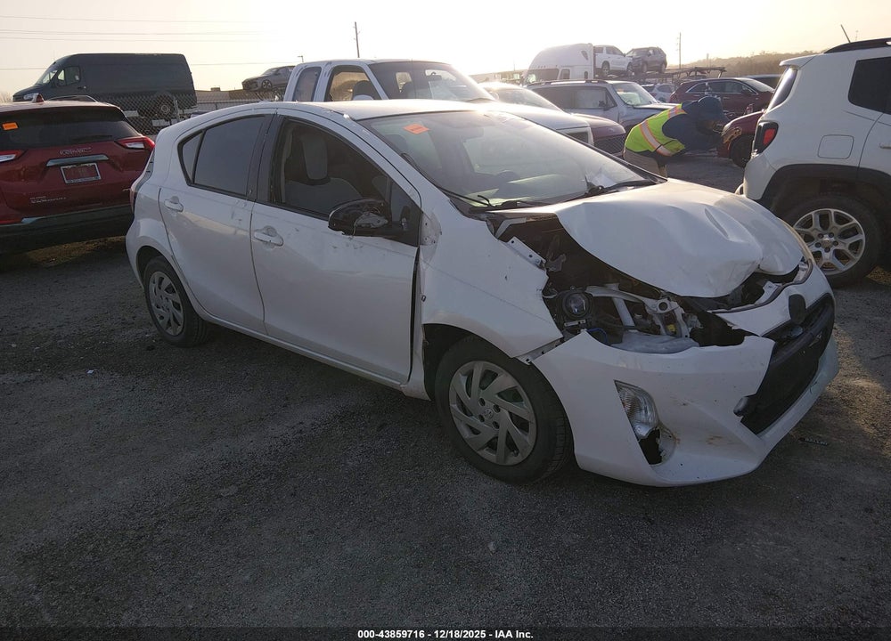 2015 TOYOTA PRIUS C ONE VIN: JTDKDTB35F1108946