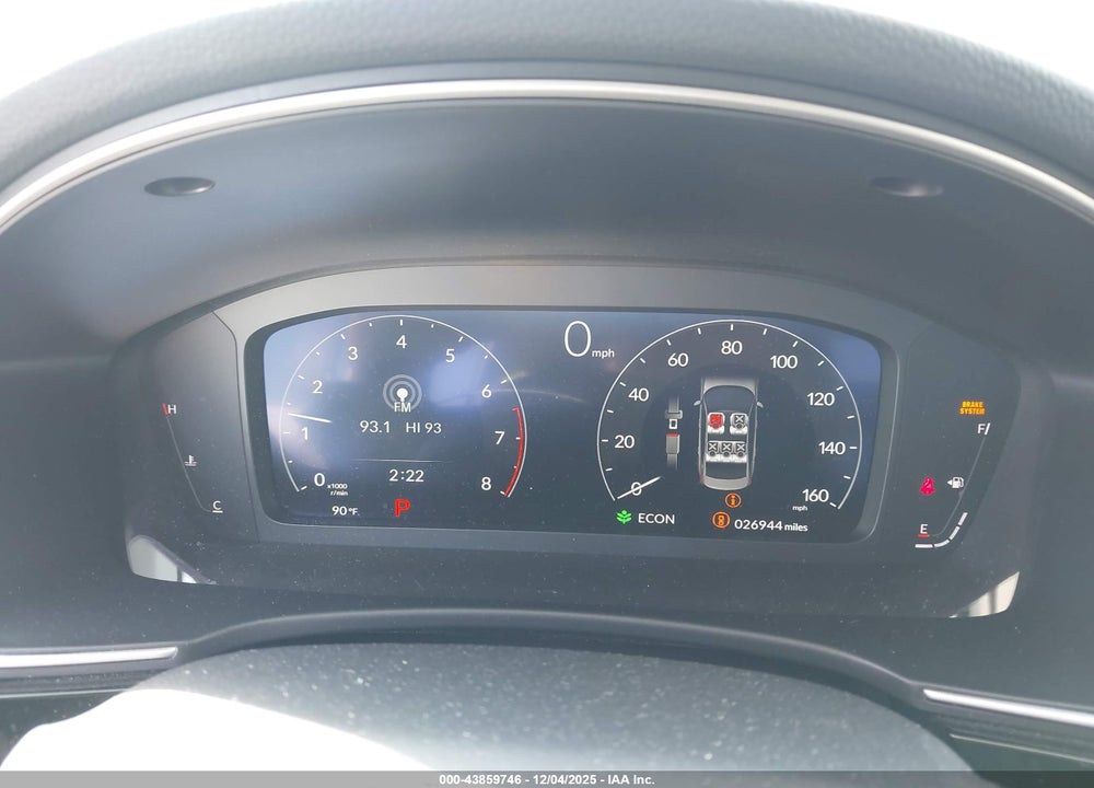 2023 HONDA CIVIC TOURING VIN: 2HGFE1F97PH313450
