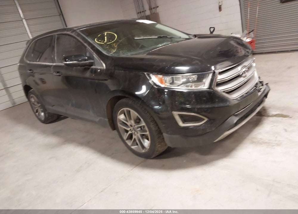 2016 FORD EDGE TITANIUM VIN: 2FMPK4K89GBC23922
