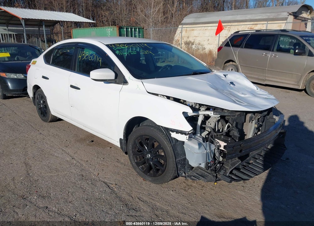 2017 NISSAN SENTRA SV VIN: 3N1AB7AP4HY295997
