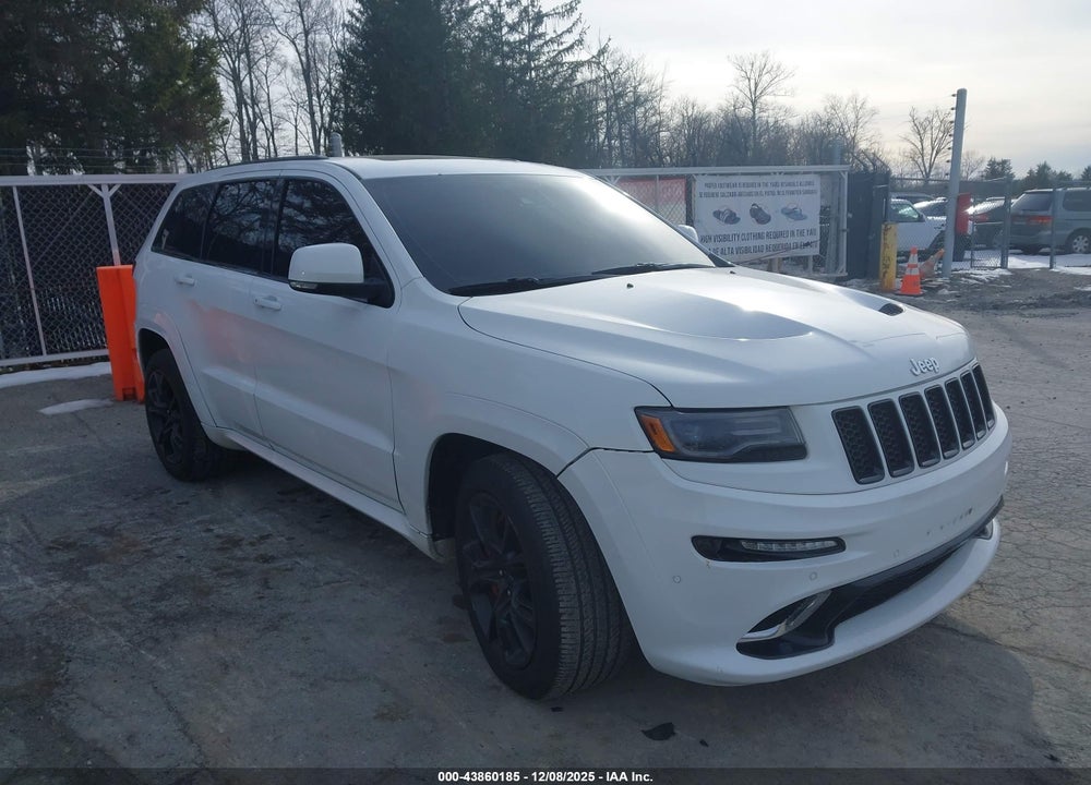2016 JEEP GRAND CHEROKEE SRT VIN: 1C4RJFDJ8GC398934