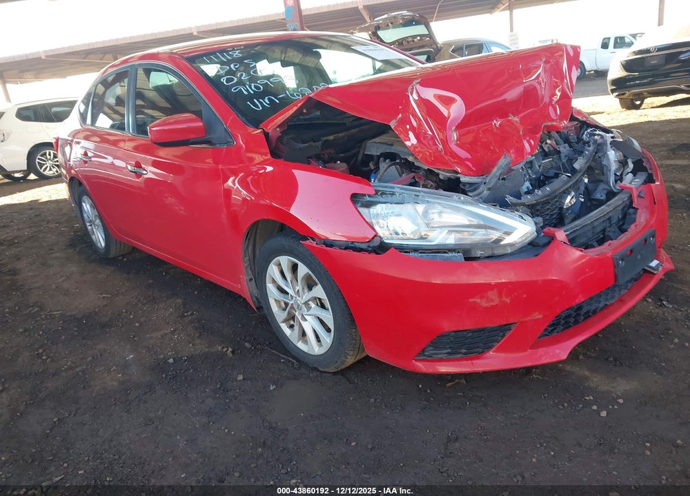 2019 NISSAN SENTRA VIN: 3N1AB7AP1KL606208
