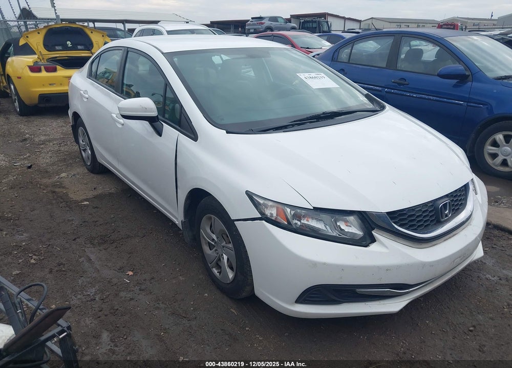 2014 HONDA CIVIC LX VIN: 19XFB2F51EE254463