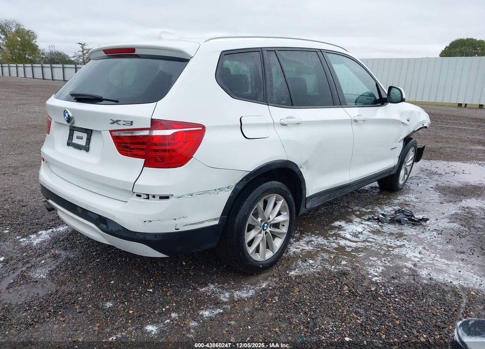 2016 BMW X3 SDRIVE28I VIN: 5UXWZ7C57G0T43154