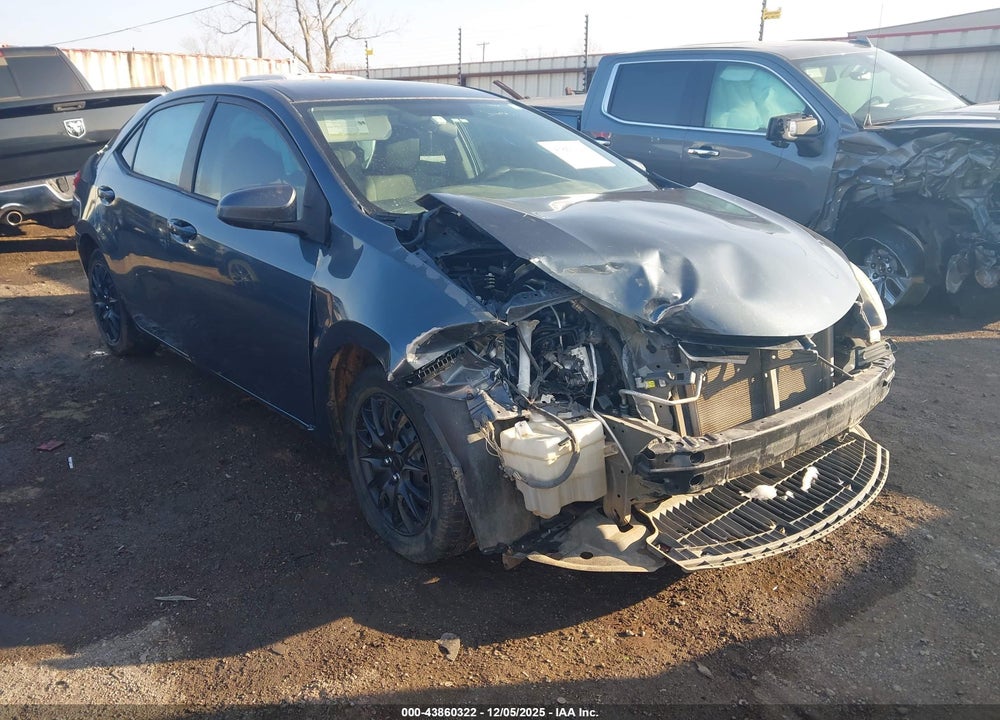 2016 TOYOTA COROLLA LE VIN: 5YFBURHEXGP478122