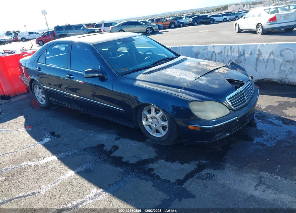 2000 MERCEDES-BENZ S 500 VIN: WDBNG75J1YA058277